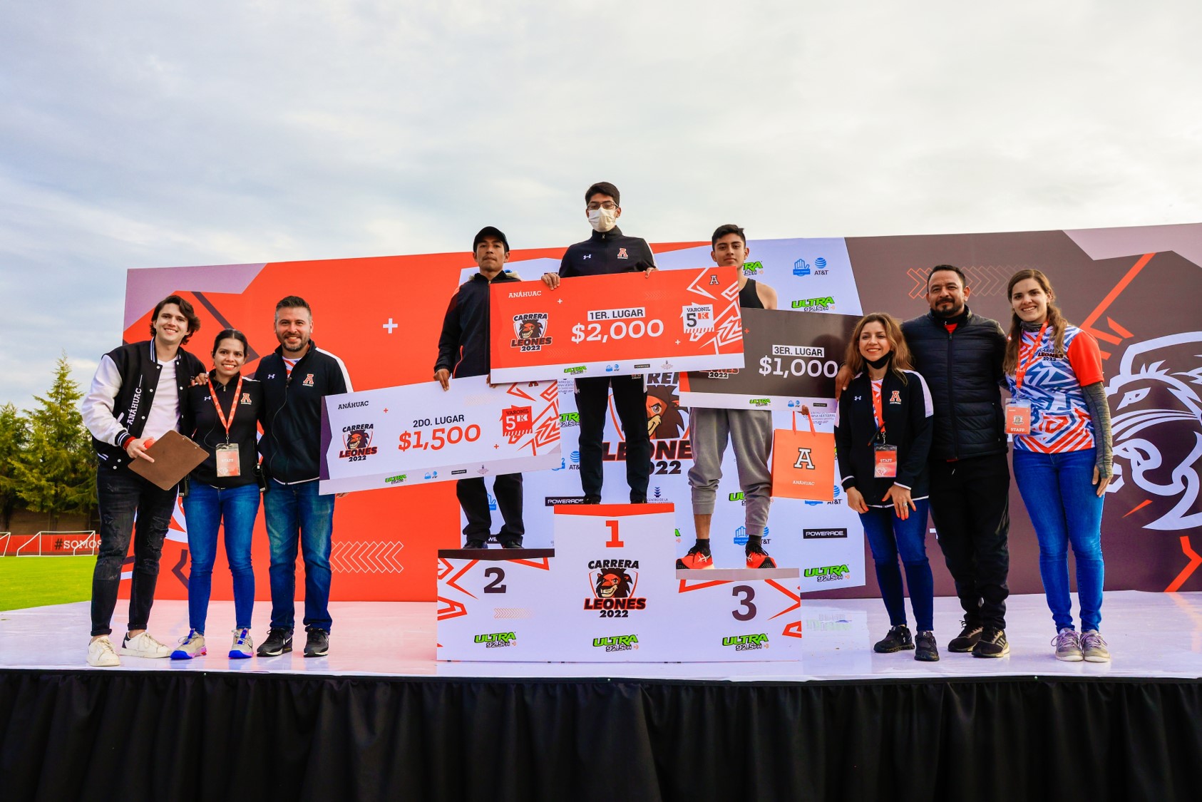 Cientos de atletas celebraron el regreso de la Carrera Leones de la Anáhuac Puebla